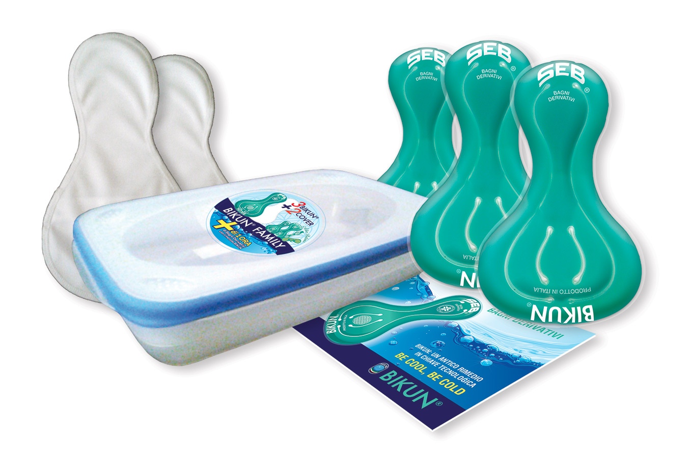 Poche de gel pour la pratique du bain dérivatif